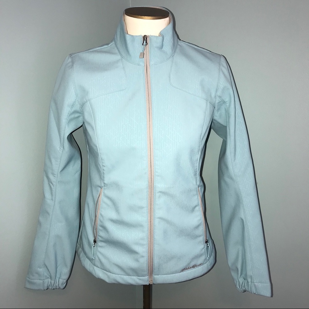 Eddie Bauer Blue Soft Shell Jacket M